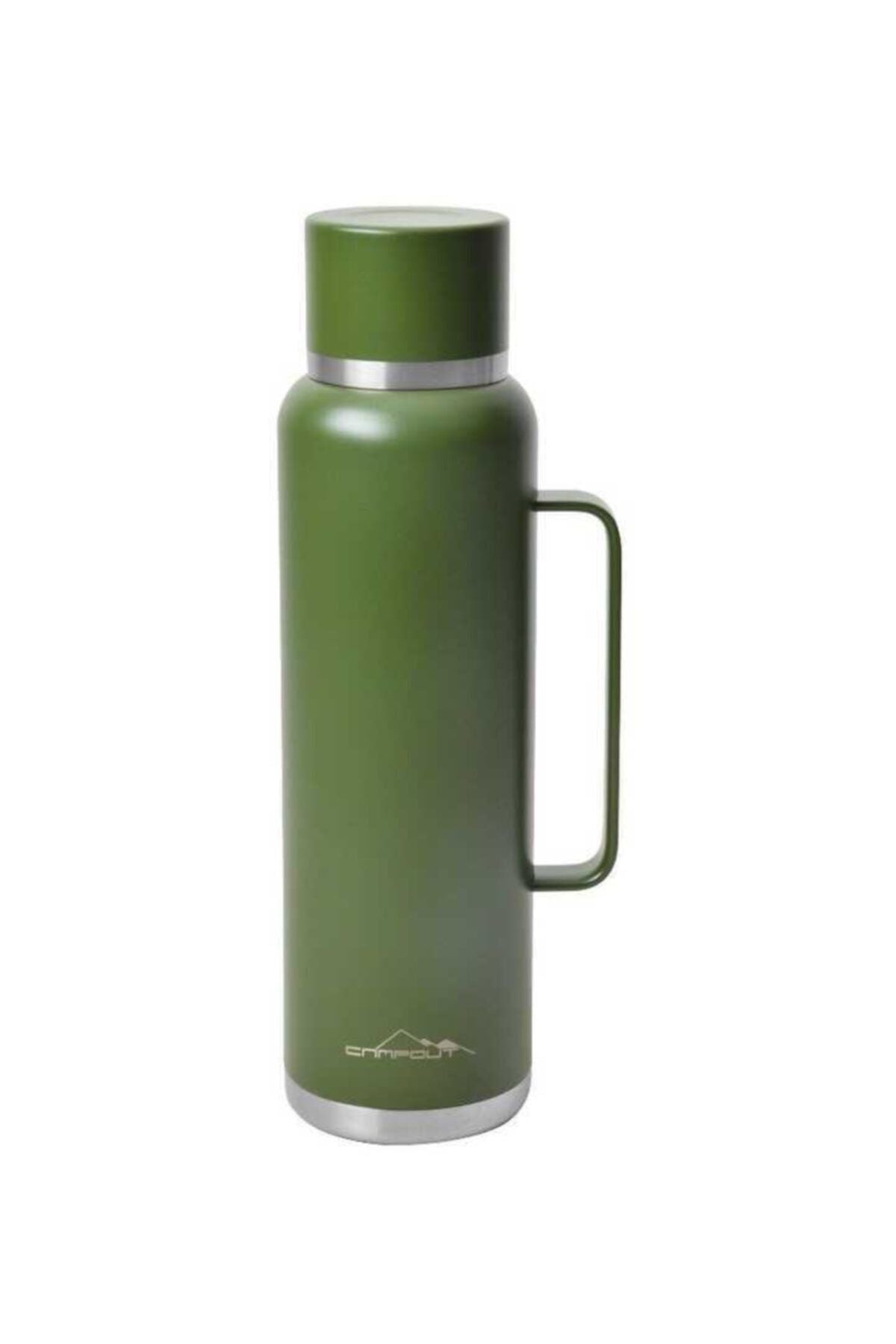 Campout Çift Katmanlı Vakumlu Termos Yeşil 1500ml