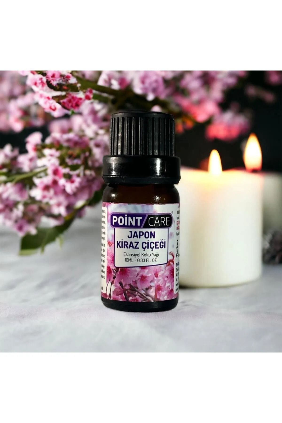 Point Care Japon Kiraz Çiçeği Kokulu Mum Esansı 10ml , Mum Koku Soya Wax Esansı (1 Adet)