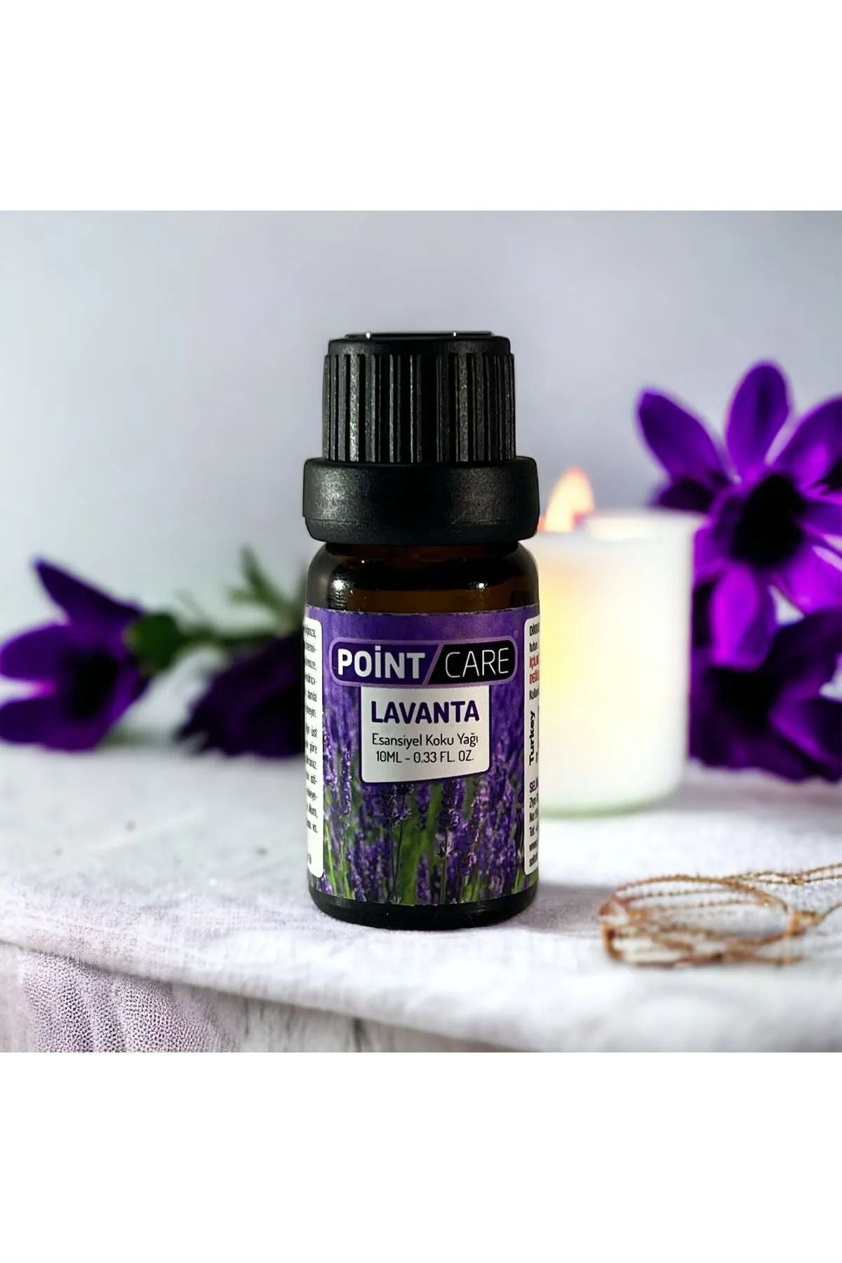Point Care Lavanta Mum Esansı 10ml , Mum Koku Soya Wax Esansı (1 Adet)