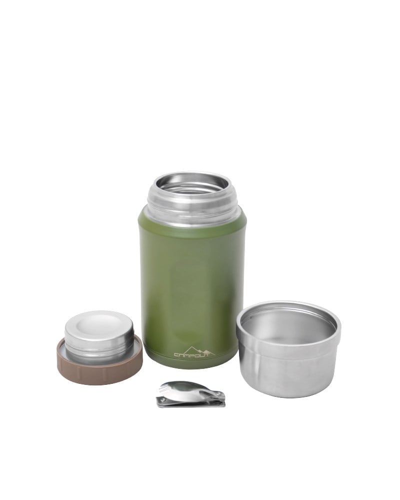 CAMPOUT ÇİFT KATMANLI YEMEK TERMOSU 600 ML (NG 172-Y)