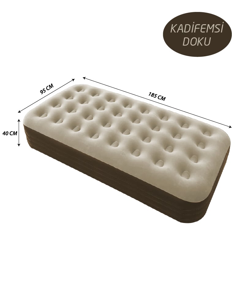 TEK KİŞİLİK YÜKSEK ŞİŞME YATAK (NG C149-Y)