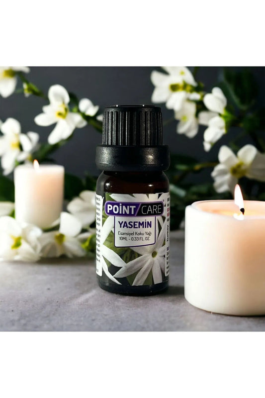 Point Care Yasemin Mum Esansı 10ml , Mum Koku Soya Wax Esansı Yasemin Kokulu(1 Adet)