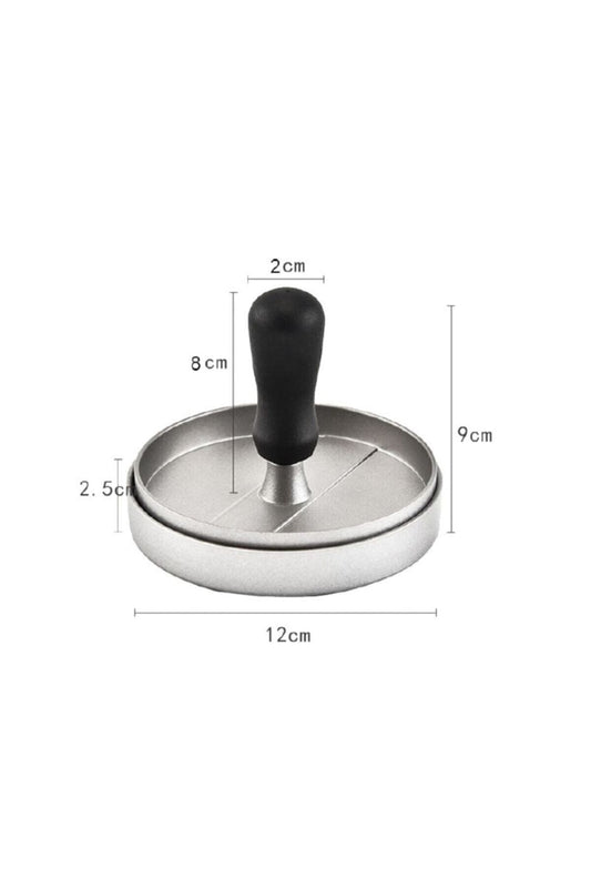 Beyaz Alüminyum Hamburger Press